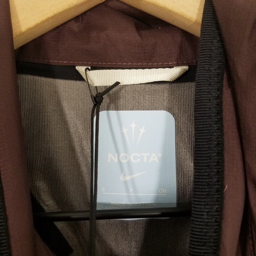 Nike X NOCTA Men's Drake Deep Pockets Track Jacket Dark Wine Size S - Picture 14 of 16